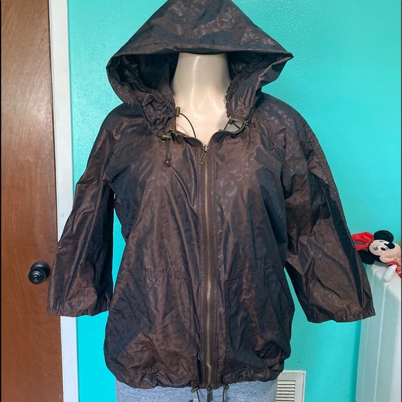 Kenneth Cole Reaction Women’s Rain Jacket Size PXS - Picture 2 of 5